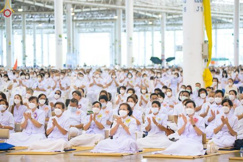 ภาพ No.50322:ประมวลภาพพิธีถวายประกาศเกียรติคุณ 3 รางวัล จาก Guinness World Records (GWR) ณ วัดพระธรรมกาย