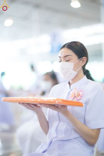 ภาพ No.50347:ประมวลภาพพิธีทอดผ้าป่าสมทบกฐิน ครั้งที่ 1 เนื่องในวันธรรมชัย พุทธศักราช 2565