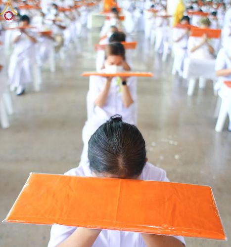 ภาพ No.50350:ประมวลภาพพิธีทอดผ้าป่าสมทบกฐิน ครั้งที่ 1 เนื่องในวันธรรมชัย พุทธศักราช 2565