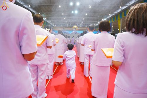 ภาพ No.50363:ประมวลภาพพิธีทอดผ้าป่าสมทบกฐิน ครั้งที่ 1 เนื่องในวันธรรมชัย พุทธศักราช 2565