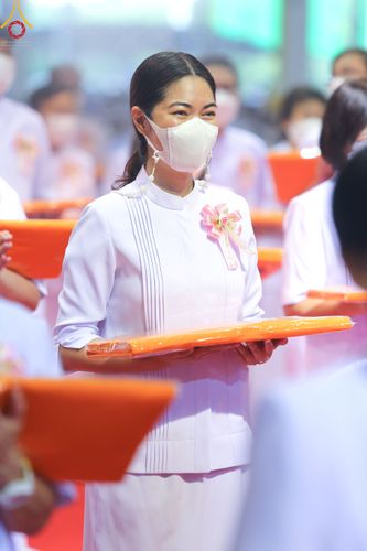 ภาพ No.50365:ประมวลภาพพิธีทอดผ้าป่าสมทบกฐิน ครั้งที่ 1 เนื่องในวันธรรมชัย พุทธศักราช 2565