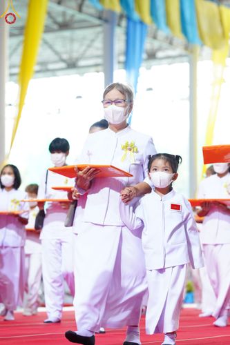 ภาพ No.50399:ประมวลภาพพิธีทอดผ้าป่าสมทบกฐิน ครั้งที่ 1 เนื่องในวันธรรมชัย พุทธศักราช 2565