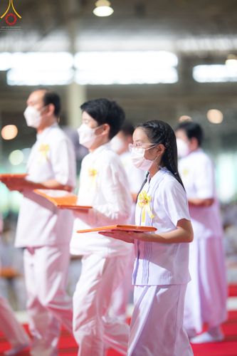 ภาพ No.50410:ประมวลภาพพิธีทอดผ้าป่าสมทบกฐิน ครั้งที่ 1 เนื่องในวันธรรมชัย พุทธศักราช 2565