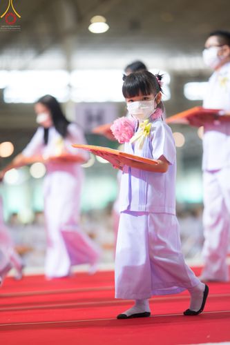 ภาพ No.50407:ประมวลภาพพิธีทอดผ้าป่าสมทบกฐิน ครั้งที่ 1 เนื่องในวันธรรมชัย พุทธศักราช 2565