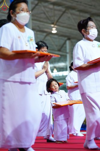 ภาพ No.50432:ประมวลภาพพิธีทอดผ้าป่าสมทบกฐิน ครั้งที่ 1 เนื่องในวันธรรมชัย พุทธศักราช 2565