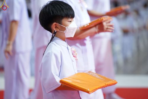 ภาพ No.50437:ประมวลภาพพิธีทอดผ้าป่าสมทบกฐิน ครั้งที่ 1 เนื่องในวันธรรมชัย พุทธศักราช 2565