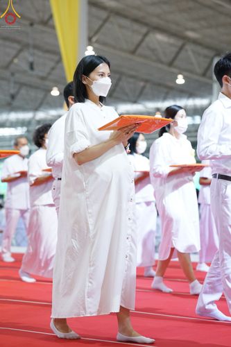 ภาพ No.50436:ประมวลภาพพิธีทอดผ้าป่าสมทบกฐิน ครั้งที่ 1 เนื่องในวันธรรมชัย พุทธศักราช 2565