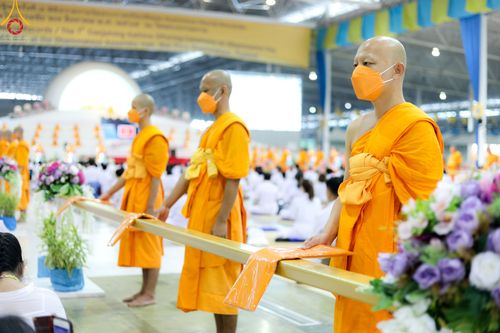 ภาพ No.50460:ประมวลภาพพิธีทอดผ้าป่าสมทบกฐิน ครั้งที่ 1 เนื่องในวันธรรมชัย พุทธศักราช 2565