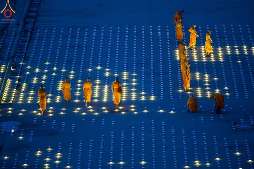 ภาพ No.50484:ประมวลภาพพิธีฉลองชัยสวดมนต์บทธัมมจักกัปปวัตนสูตร 4,654,545,454 จบ เนื่องในวันธรรมชัย