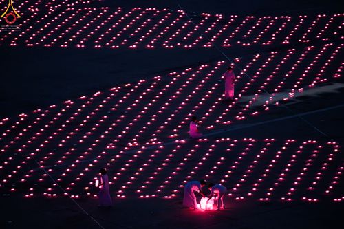 ภาพ No.50495:ประมวลภาพพิธีฉลองชัยสวดมนต์บทธัมมจักกัปปวัตนสูตร 4,654,545,454 จบ เนื่องในวันธรรมชัย