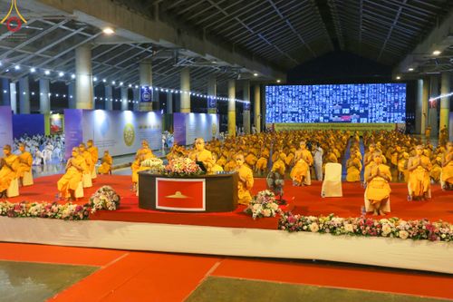 ภาพ No.50501:ประมวลภาพพิธีฉลองชัยสวดมนต์บทธัมมจักกัปปวัตนสูตร 4,654,545,454 จบ เนื่องในวันธรรมชัย