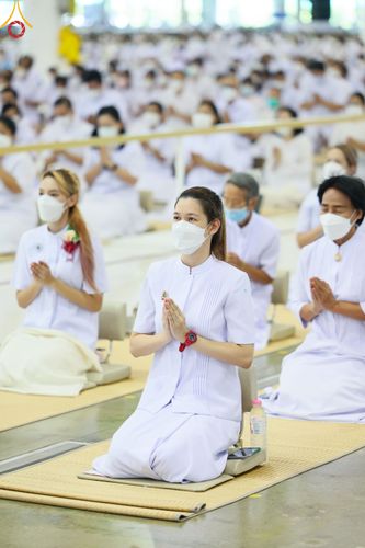 ภาพ No.50910:ประมวลภาพพิธีบูชาข้าวพระ ณ วัดพระธรรมกาย วันอาทิตย์ที่ 4 กันยายน พ.ศ. 2565