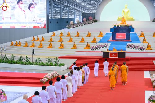 ภาพ No.50956:ประมวลภาพพิธีบูชาข้าวพระ ณ วัดพระธรรมกาย วันอาทิตย์ที่ 4 กันยายน พ.ศ. 2565