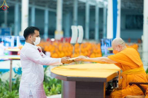 ภาพ No.50955:ประมวลภาพพิธีบูชาข้าวพระ ณ วัดพระธรรมกาย วันอาทิตย์ที่ 4 กันยายน พ.ศ. 2565