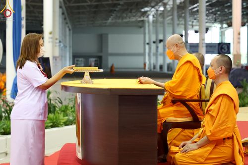 ภาพ No.50965:ประมวลภาพพิธีบูชาข้าวพระ ณ วัดพระธรรมกาย วันอาทิตย์ที่ 4 กันยายน พ.ศ. 2565