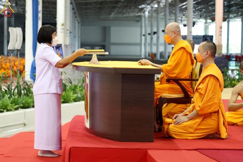 ภาพ No.50964:ประมวลภาพพิธีบูชาข้าวพระ ณ วัดพระธรรมกาย วันอาทิตย์ที่ 4 กันยายน พ.ศ. 2565