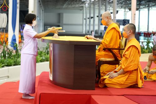 ภาพ No.50971:ประมวลภาพพิธีบูชาข้าวพระ ณ วัดพระธรรมกาย วันอาทิตย์ที่ 4 กันยายน พ.ศ. 2565