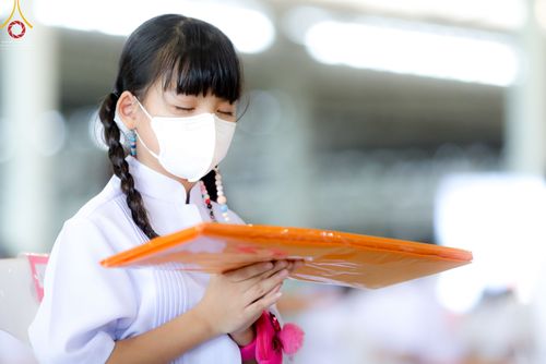 ภาพ No.51255:ประมวลภาพพิธีทอดผ้าป่าสมทบกฐิน ครั้งที่  2 เนื่องในวันครูผู้ค้นพบวิชชาธรรมกาย