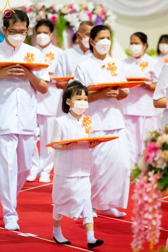 ภาพ No.51344:ประมวลภาพพิธีทอดผ้าป่าสมทบกฐิน ครั้งที่  2 เนื่องในวันครูผู้ค้นพบวิชชาธรรมกาย