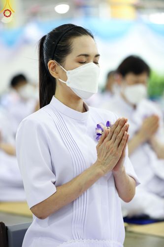 ภาพ No.51411:ประมวลภาพพิธีทอดผ้าป่าสมทบกฐิน ครั้งที่  2 เนื่องในวันครูผู้ค้นพบวิชชาธรรมกาย