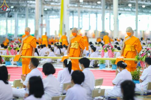 ภาพ No.51430:ประมวลภาพพิธีทอดผ้าป่าสมทบกฐิน ครั้งที่  2 เนื่องในวันครูผู้ค้นพบวิชชาธรรมกาย