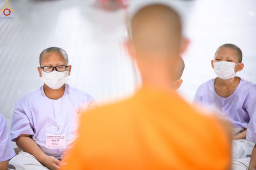 ภาพ No.79568:การปฎิบัติธรรมและกิจวัตรกิจกรรม ของนาคธรรมทายาท ในโครงการบรรพชาสามเณรฟื้นฟูพระพุทธศาสนาทั่วไทย และโครงการมัชฌิมธรรมทายาท วันที่ 4 เมษายน พ.ศ. 2566 ณ วัดพระธรรมกาย