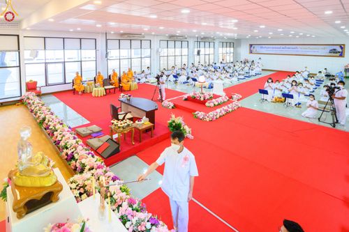 ภาพ No.78249:พิธีเจริญพระพุทธมนต์ สมโภชดวงแก้ว  " ดวงตะวันแห่งเกาหลี "  ดวงแก้ว "บริกรรมนิมิต" เพื่อการเข้าถึงธรรม  วันเสาร์ที่ 18 มีนาคม พ.ศ.2566  ณ อาคารปลูกศรัทธา วัดพระธรรมกาย