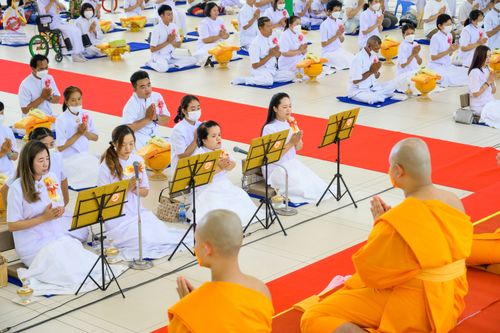 ภาพ No.81690:พิธีอุปสมบทอุทิศชีวิต สามเณรเปรียญธรรม 11 รูป ในวันวิสาขบูชา วันเสาร์ที่ 3 มิถุนายน 2566 ณ อุโบสถพระไตรปิฎก วัดพระธรรมกาย จ.ปทุมธานี