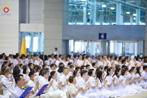 ภาพ No.308407:วันที่ 1  กุมภาพันธ์ พ.ศ. 2569 พิธีบูชาข้าวพระอาทิตย์ต้นเดือน ณ สภาธรรมกายสากล วัดพระธรรมกาย