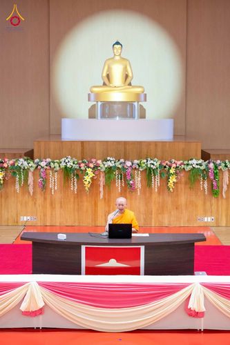ภาพ No.350168:วันที่ 17-18 กันยายน พ.ศ. 2569 โครงการบรรพชาพัฒนาคุณธรรม จริยธรรม สำหรับนักเรียนนายสิบตำรวจ (นสต.) รุ่นที่ 16 ศูนย์ฝึกอบรมตำรวจภูธรภาค 1  ได้จัดกิจกรรม ณ สภาธรรมกายสากล ห้องแก้ว2