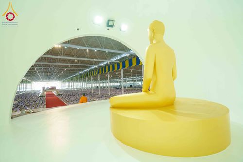 ภาพ No.308339:วันที่ 1  กุมภาพันธ์ พ.ศ. 2569 พิธีบูชาข้าวพระอาทิตย์ต้นเดือน ณ สภาธรรมกายสากล วัดพระธรรมกาย