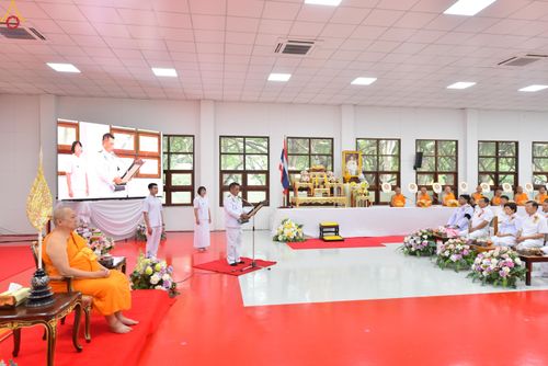 ภาพ No.342960:วันอาทิตย์ที่ 9 สิงหาคม พ.ศ.2569 พิธีมอบพัด ตั้งฐานานุกรม พระราชภาวนาวชิรวิเทศ วิ. ณ ห้องอาคารปลูกศรัทธา 2 วัดพระธรรมกาย