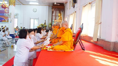 ภาพ No.66990:พิธีอุปสมบทวัดละหาร อ.บางบัวทอง    จ.นนทบุรี รับบุญจัดงานโดย สำนักต่างประเทศ เมื่อวันที่ 7 ธันวาคม พ.ศ. 2565