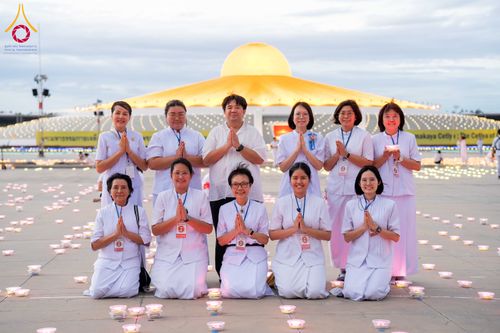 ภาพ No.345754:วันพฤหัสบดีที่ 27 สิงหาคม พ.ศ.2569 พิธีจุดประทีป เนื่องในวันธรรมชัย ณ วัดพระธรรมกาย ปทุมธานี