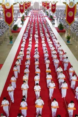 ภาพ No.65278:พิธีทอดผ้าป่า ในวันอาทิตย์ต้นเดือนที่ 4 ธันวาคม พ.ศ. 2565 ณ วัดพระธรรมกาย จ.ปทุมธานี