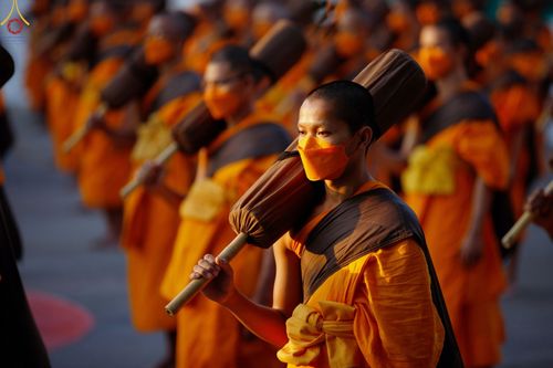 ภาพ No.73171:พุทธบุตรธรรมยาตรา ปฏิบัติธรรมและบันทึกภาพประวัติศาสตร์ ในโครงการธรรมยาตรากตัญญูบูชา มหาปูชนียาจารย์ พระมงคลเทพมุนี(สด จนฺทสโร) พระผู้ปราบมาร อนุสรณ์สถาน 7 แห่ง ปีที่ 11 ณ วัดโบสถ์ (บน) ต.บางคูเวียง อ.บางกรวย จ.นนทบุรี วันที่ 19 มกราคม พ.ศ. 2566