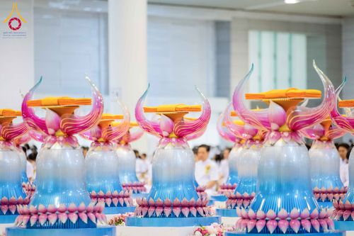 ภาพ No.318306:วันอาทิตย์ต้นเดือนที่ 5 เมษายน พ.ศ.2569 พิธีบูชาข้าวพระ ณ สภาธรรมกายสากล วัดพระธรรมกาย