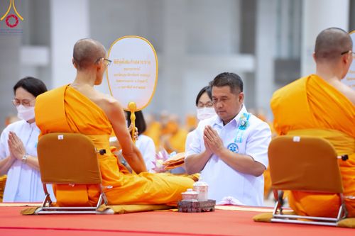 ภาพ No.91072:พิธีบำเพ็ญกุศลสวดพระอภิธรรม  อุบาสกถาวร พรหมถาวร (อุบาสกผู้ปั้นพระ) คืนสุดท้าย วันศุกร์ที่ 20 ตุลาคม พ.ศ. 2566 ณ ห้องแก้วสารพัดนึก 1 สภาธรรมกายสากล วัดพระธรรมกาย จ.ปทุมธานี