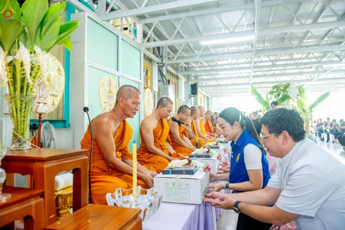 ภาพ No.333611:วันพุธที่ 10 มิถุนายน พ.ศ.2569 พิธีทอดผ้าป่าสามัคคีเพื่อบำรุงการศึกษาพระปริยัติธรรมของสามเณร และเพื่อบำรุงกิจการของศูนย์การศึกษาพระปริยัติธรรม ณ ศูนย์การศึกษาพระปริยัติธรรม สำนักเรียนวัดโมลีโลกยาราม ต.คลองสี่ อ.คลองหลวง จ.ปทุมธานี