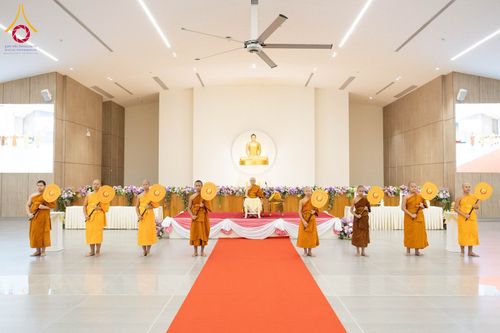 ภาพ No.346705:วันพฤหัสบดี 27 สิงหาคม พ.ศ.2569 พิธีมอบรางวัลแก่สามเณรทรงพระปาฏิโมกข์ปีที่ 4/2569