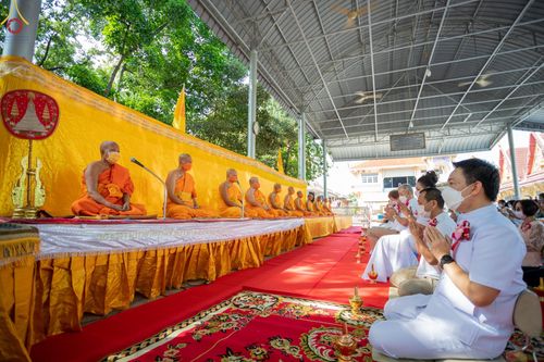 ภาพ No.66694:พิธีอุปสมบทวัดกก เขตบางขุนเทียน กรุงเทพมหานคร รับบุญจัดงานโดยสำนักกัลยาณมิตรสากล กองนครหลวง 11 เมื่อวันที่ 9 ธันวาคม พ.ศ. 2565