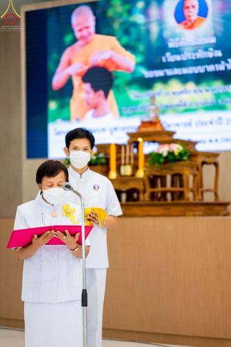 ภาพ No.65545:พิธีปลงผม และพิธีขอขมามอบผ้าไตร นาคธรรมทายาท ในโครงการอุปสมบทบูชาธรรม มหาปูชนียาจารย์ประจำปี 2565 ณ ศูนย์ปฏิบัติธรรมภาคใต้ บางกล่ำ จ.สงขลา วันที่ 19 พฤศจิกายน พ.ศ. 2565