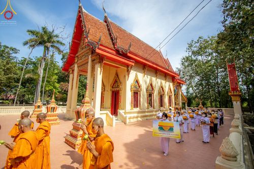 ภาพ No.67112:พิธีอุปสมบทวัดราษฎร์ศรัทธาธรรม อ.หนองแค จ.สระบุรี รับบุญจัดงานโดย สำนักพัฒนาเยาวชนโลก เมื่อวันที่ 9 ธันวาคม พ.ศ. 2565