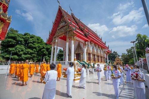ภาพ No.67181:พิธีอุปสมบทวัดโสภณาราม อ.ลำลูกกา จ.ปทุมธานี รับบุญจัดงานโดย สำนักประธานคณะกรรมการบริหาร เมื่อวันที่ 9 ธันวาคม พ.ศ. 2565