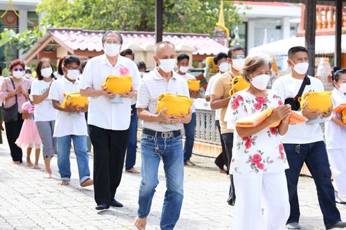 ภาพ No.66793:พิธีอุปสมบท วัดแจ่มราษฎร์ศรัทธาธรรม(วัดสีล้ง) จ.สมุทรปราการ  รับบุญจัดงานโดย สำนักกัลยาณมิตร ภาคนครหลวง 6 เมื่อวันที่ 7 ธันวาคม พ.ศ. 2565