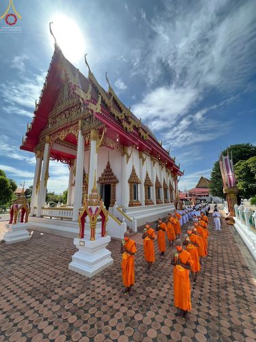 ภาพ No.66821:พิธีอุปสมบท วัดตลาดใหม่ จ.อ่างทอง รับบุญจัดงานโดย สำนักบริการกลาง เมื่อวันที่ 7 ธันวาคม พ.ศ. 2565