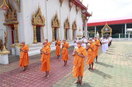 ภาพ No.66552:พิธีอุปสมบทวัดอบทม  อ.วิเศษชัยชาญ จ.อ่างทอง รับบุญจัดงานโดยสำนักศรัทธาภิบาล เมื่อวันที่ 7 ธันวาคม พ.ศ. 2565