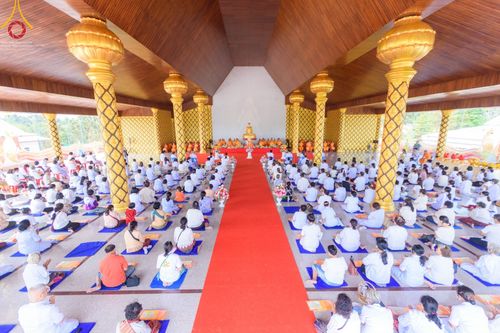 พิธีทอดกฐินเพื่อสร้างทุกสิ่ง ณ วัดป่าอุบลแก้ว ต.บุ่งหวาย อ.วารินชำราบ จ.อุบลราชธานี วันอาทิตย์ที่ ๓๐ ตุลาคม พ.ศ. ๒๕๖๕