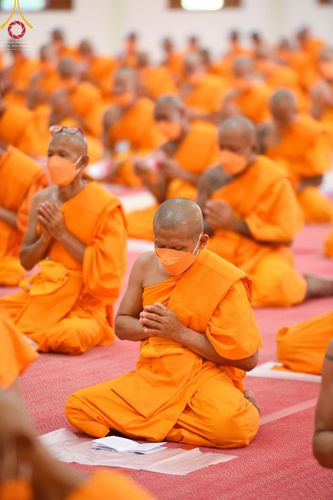 ภาพ No.67791:พิธีเจริญพระพุทธมนต์และถวายภัตตาหารเป็นสังฆทาน วันศุกร์ที่ 9 ธันวาคม พ.ศ. 2565 โครงการอุปสมบท รุ่นบูชาธรรมมหาปูชนียาจารย์ ณ วัดพระพุทธบาทราชวรมหาวิหาร อ.พระพุทธบาท จ.สระบุรี