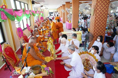 ภาพ No.63467:พิธีทอดกฐินสามัคคีทั่วไทย 5,000 วัด โดยคณะศิษยานุศิษย์วัดพระธรรมกาย น้อมบูชาธรรม 78 ปี หลวงพ่อธัมมชโย วันอาทิตย์ที่ 30 ตุลาคม พ.ศ. 2565 ณ วัดสุวรรณบำรุงราชวราราม อ.ลำลูกกา จ.ปทุมธานี